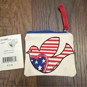Brighton Summer love, show your stripes coin purse
